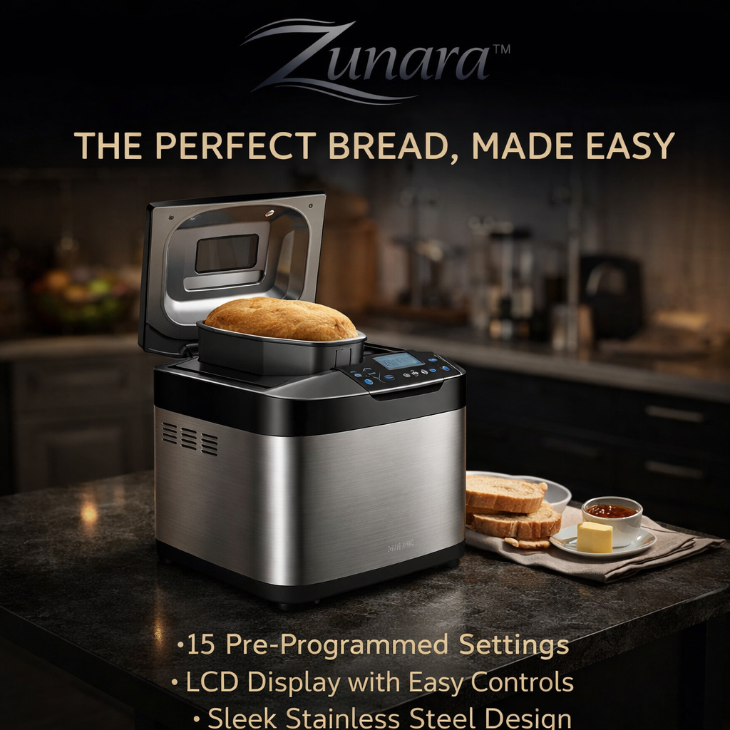 Zunara™ Premium Bread Maker