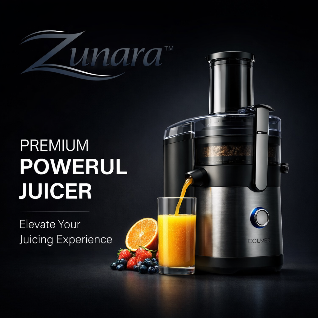 Zunara™ Premium Powerful Juicer